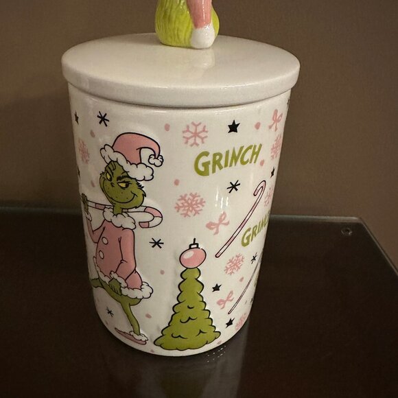 DR. SEUSS HOW THE GRINCH STOLE CHRISTMAS 2025 CARVED ROAST BEAST COOKIE JAR NEW - Picture 5 of 7